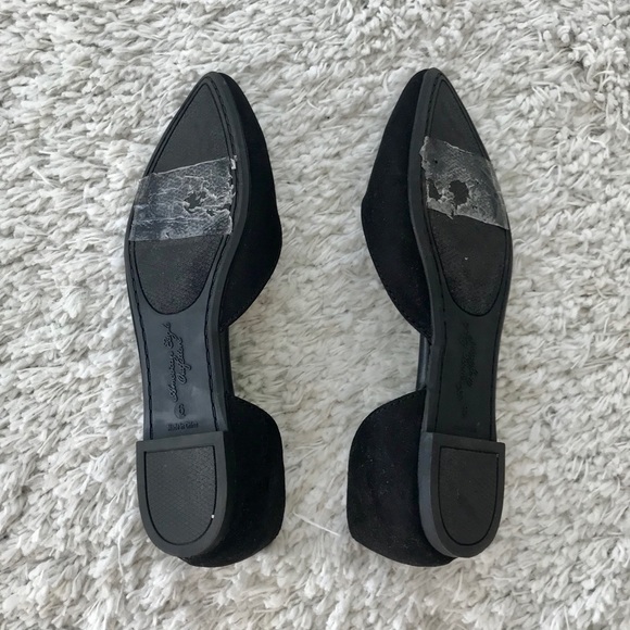AEO Pointed Toe D’Orsay Flats - Picture 3 of 7
